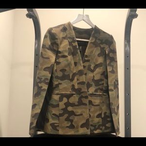 BCBG Upas Camouflage Cape